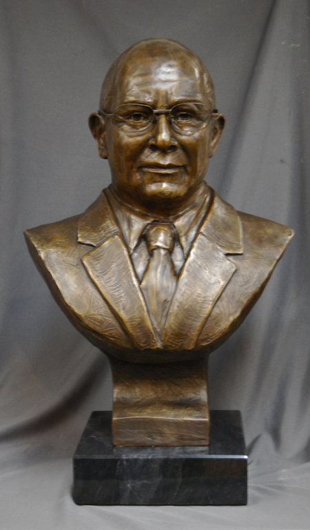 Herb Bronze Portrait Bust 5