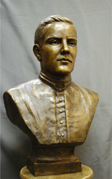 Michael J McGivney Bronze Bust statue 1