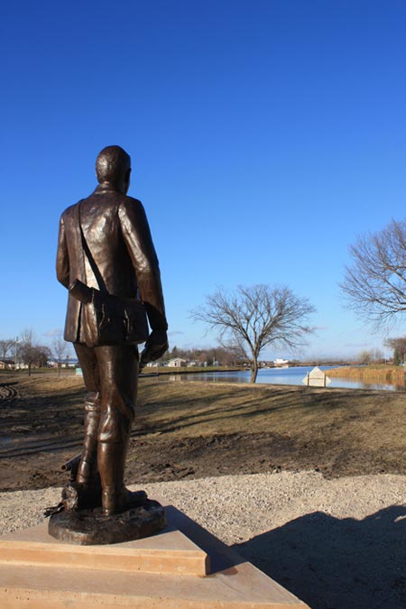Sigtryggur Jonasson Bronze statue monument for Canada